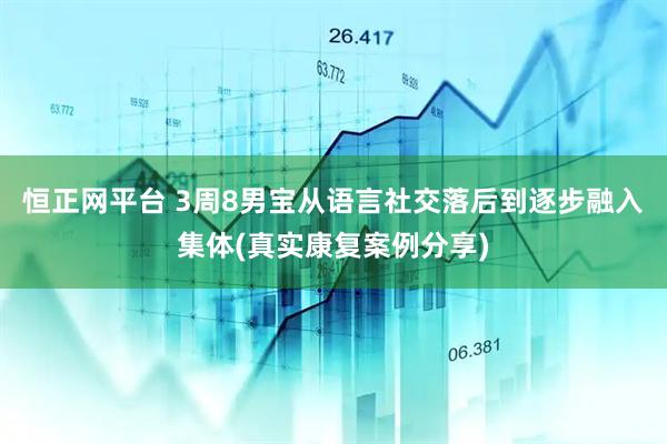 恒正网平台 3周8男宝从语言社交落后到逐步融入集体(真实康复案例分享)